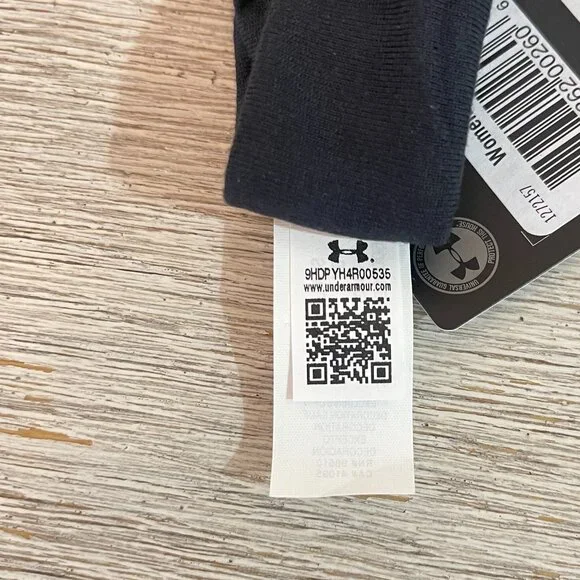 New Under Armour Headband Black Lightweight NWT - Picture 5 of 5